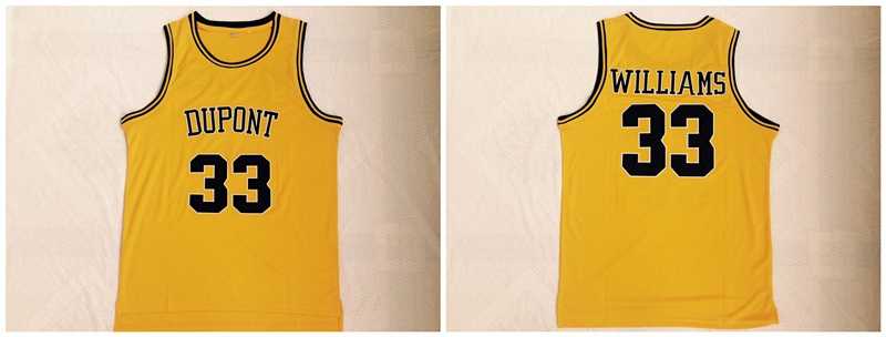 Dupont High School 33 Jason Williams Yellow Basketball Jersey,We sell and wholesale Dupont High School 33 Jason Williams Yellow Basketball Jersey on line form chian!